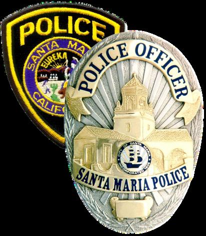 Santa Maria Police Badge