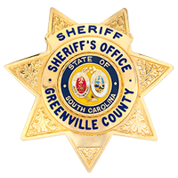 Greenville County Sheriff's Office badge.