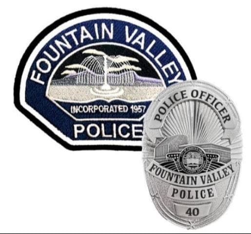 Fountain Valley PD Badge