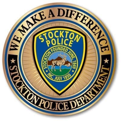 Stockton PD Badge Stockton PD Badge