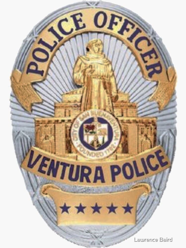 Ventura Police Badge Ventura Police Badge