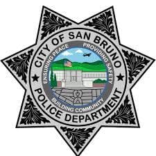 San Bruno Police Department emblem.